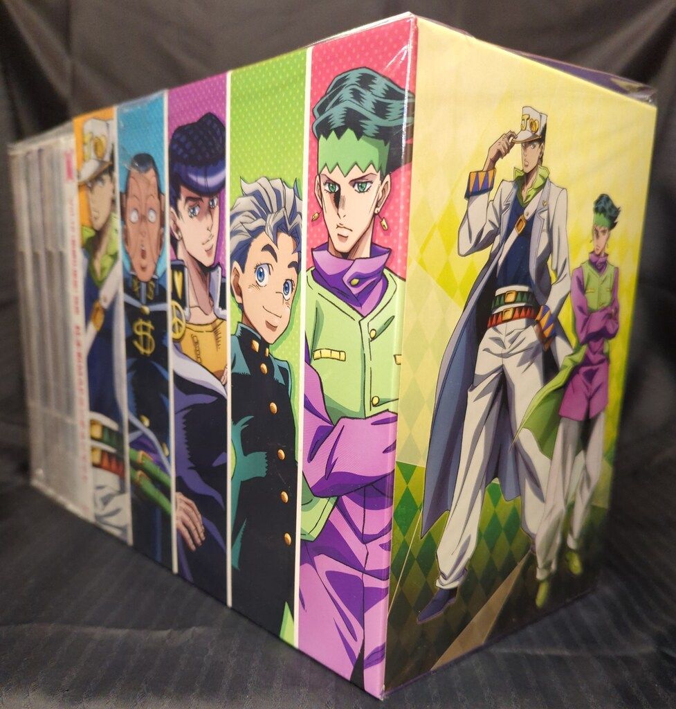 アニメBlu-ray　Disc　ジョジョの奇妙な冒険 ダイヤモンドは砕けない 初回生産限定版 全13巻セット(アニメイト全巻収納BOX付き) Amazon.co.jp | ジョジョの奇妙な冒険 ダイヤモンドは砕けない