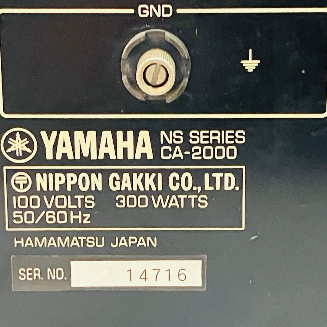  YAMAHA CA-2000 プリメインアンプ オーディオ機器 音響機材 ヤマハ プリメインアンプ アンプ