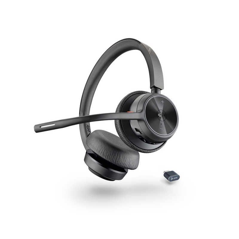 送料無料 ♥ 未開梱 POLY VOYAGER 4320 UC poly ポリー ワイヤレス Bluetooth＋USB |両耳 |ヘッドバンドタイプ PPVYG-4320RTL