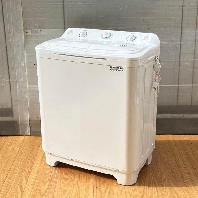 SENTERN 2槽式洗濯機 N508P207448A ホワイト 043025 C|22335