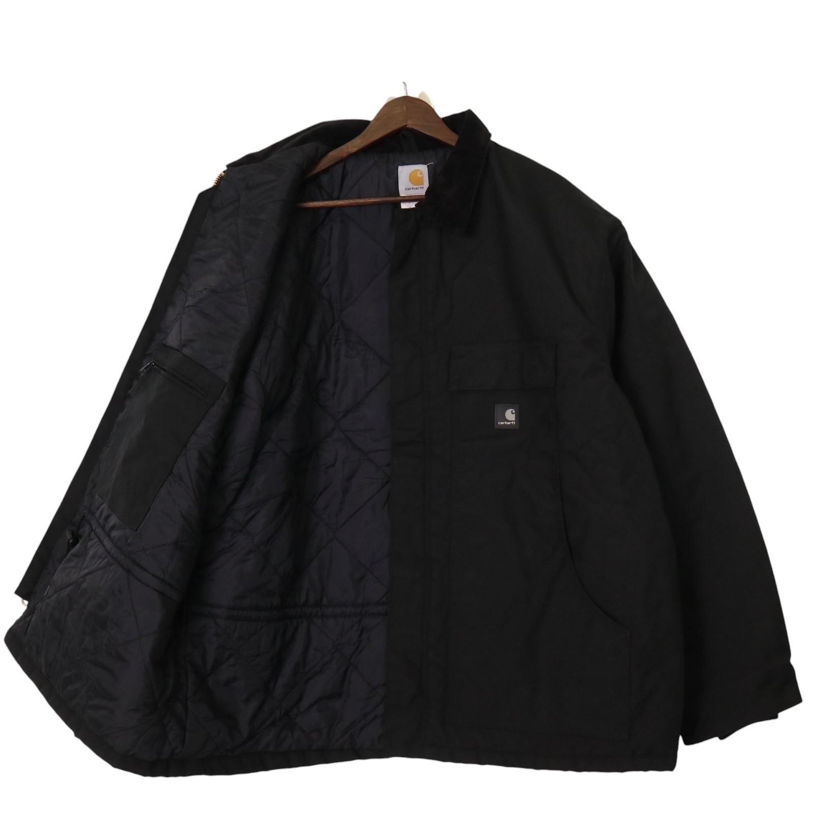 カーハート　トラディショナルジャケット　ブラック　M USA製 カーハート トラディショナルコート ブラック 表記(M