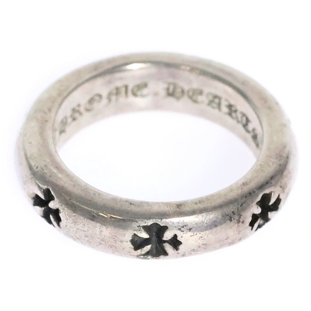 CHROME HEARTS クロムハーツ NEGATIVE CH PLUS ネガティブ CHプラス リング シルバー BCA396