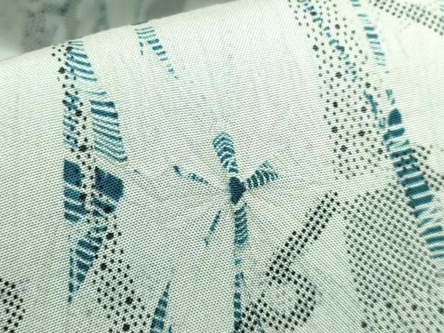 平和屋着物■極上　両面　全通柄袋帯　絞り　雪輪重ね　よろけ間道　やまと誂製　逸品　DZAA7171kh5 平和屋着物□極上 両面 全通柄袋帯 絞り 雪輪重ね よろけ間道