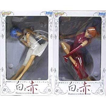 中古】(未使用・未開封品) 新世紀エヴァンゲリオン EX フィギュア白と