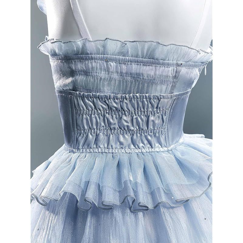 在庫 Miccostumes レディース 大人 アニメ ゲーム 女神風 プリンセス ドレス ワンピース キャミソール 衣装セット セクシー かわいい 萌え コスプレ コスチューム コス 仮装 変身 変装 撮影 お化け 演出 普段着 XS 0 BRIGHTFACE_UK