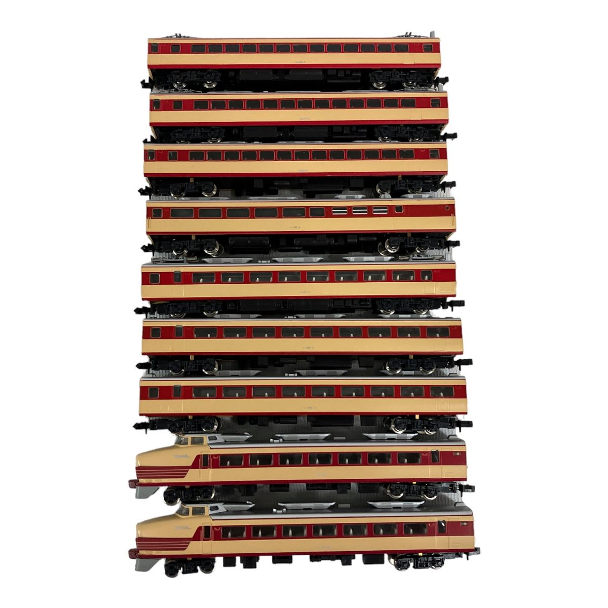 【動作保証】KATO 国鉄 181系 特急電車 9両セット 旧製品 Nゲージ 鉄道模型  N8959587