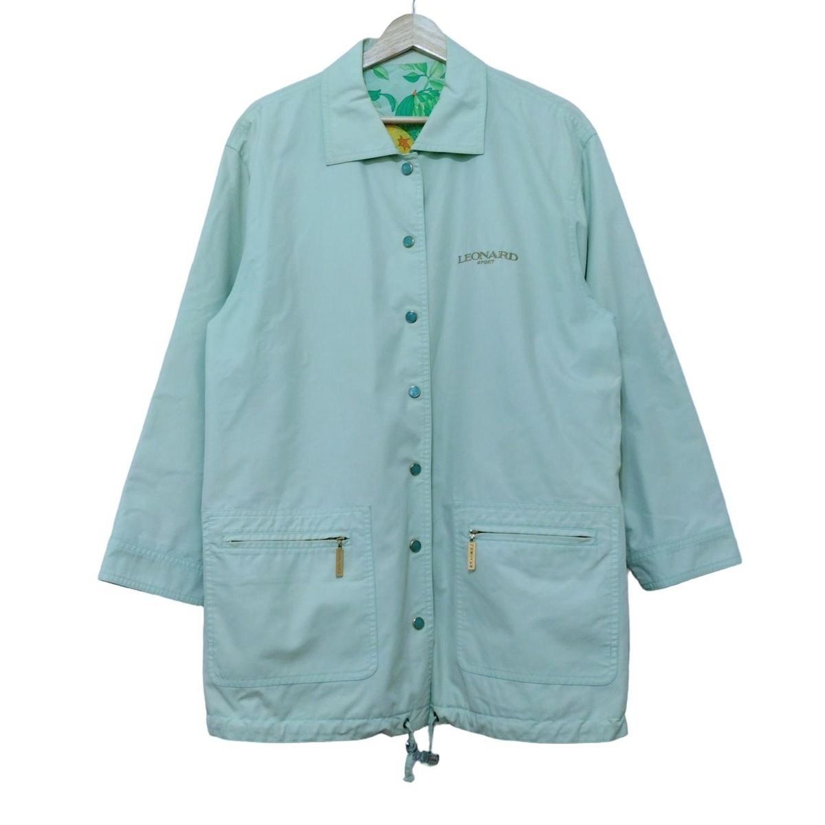 LEONARD SPORT レオナールスポーツ リバーシブル ハット 花柄 タグ付き