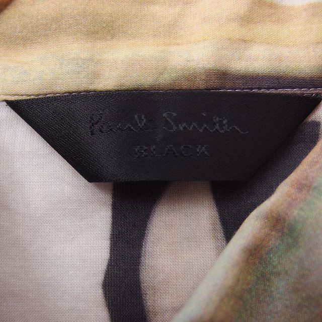 ポールスミス ブラック Paul Smith BLACK 国内正規品 キャミソール柄 シャツ ブラウス 半袖 コットン 綿 44L マルチカラー /FT9 レディース ポールスミス ブラック Paul Smith BLACK 国内正規品