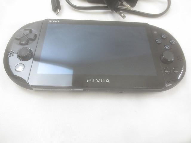品 ゲーム PS Vita 本体 PCH-2000 動作品 ブラック 付き