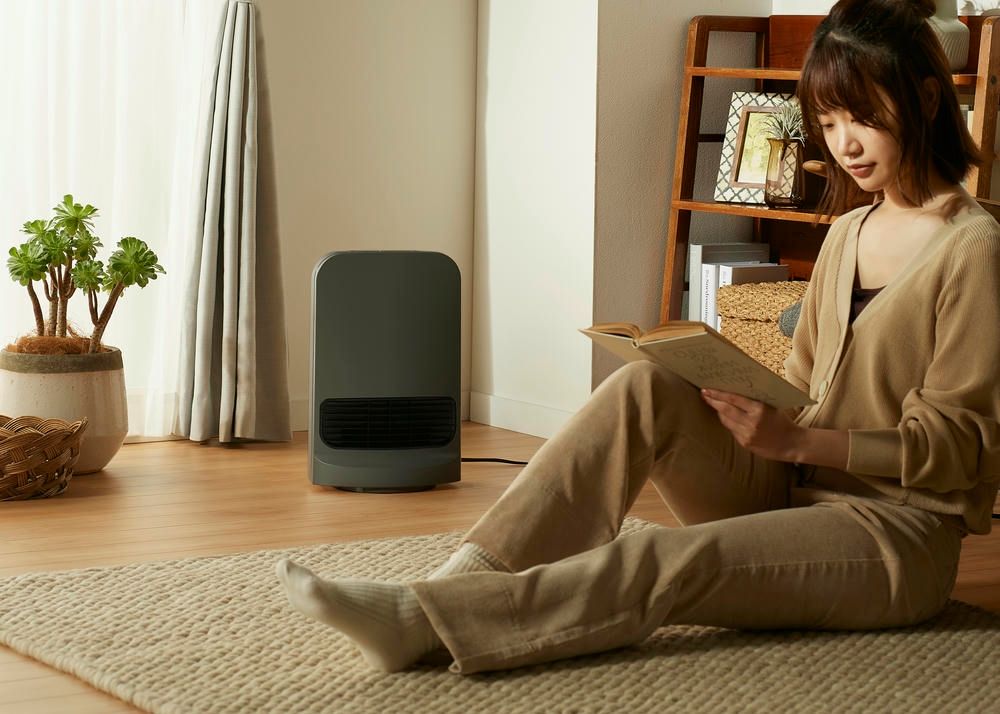 アイリスオーヤマ ヒーター セラミックファンヒーター 首振りタイプ 速暖 大風量 ターボヒート 自動OFF 3h 1200W ~8畳 マイコン式 幅26×高さ41×奥行18cm グレー IRIS OHYAMA CH-12TDSW1-H WWW_KANDAIZUMI_COM