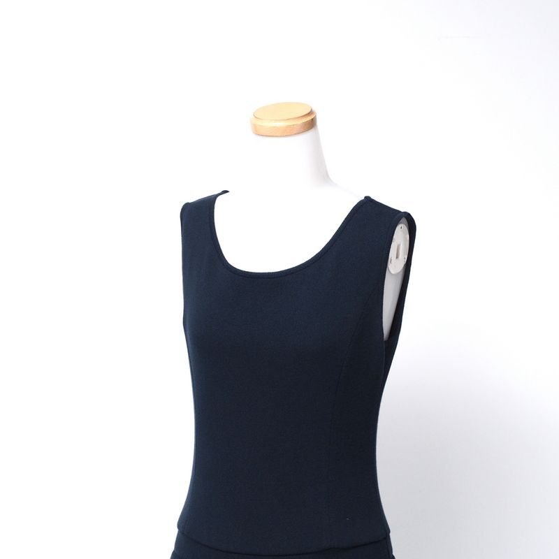 □美品□Rene ルネ ワンピース サイズ36 ノースリーブ ティアード