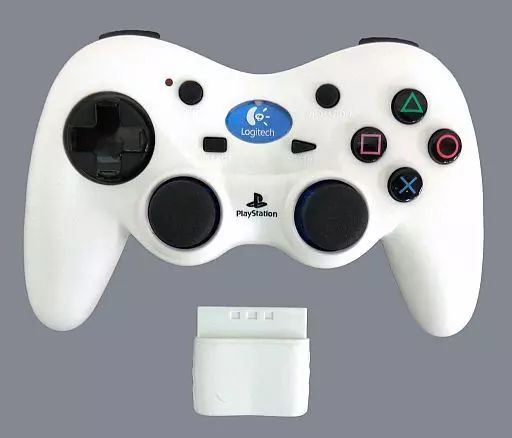 PS2ハード ワイヤレス プレイステーション2コントローラー ホワイト