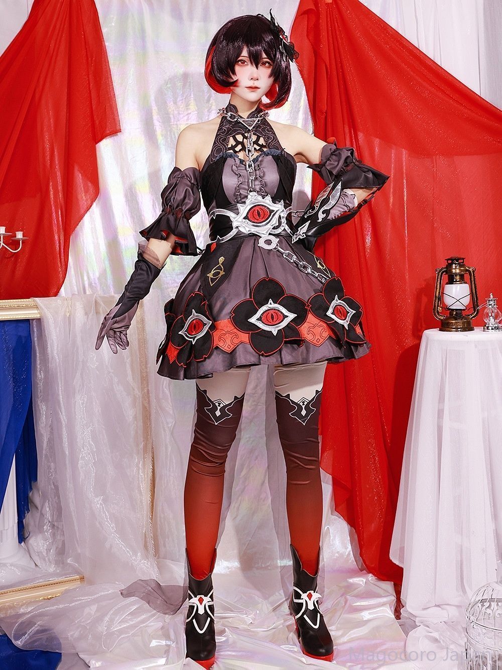 cosplay服崩壊3rdアニメロリータ衣装ゲーム女性二次元彼岸双生コスチュームヒルコス