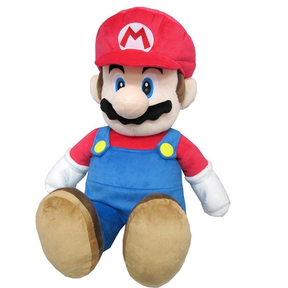 在庫 三英貿易 スーパーマリオ ALL STAR COLLECTION マリオ L W33×D25×H60cm ぬいぐるみ AC41