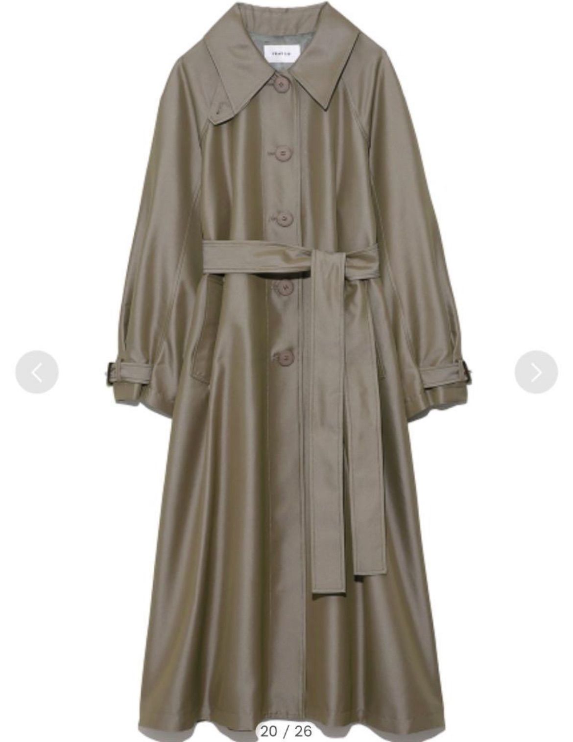 Ballsey アイヴィージャカード タックスリーブコート　今季新商品　美品 アイヴィージャカード タックスリーブコート｜トゥモローランド