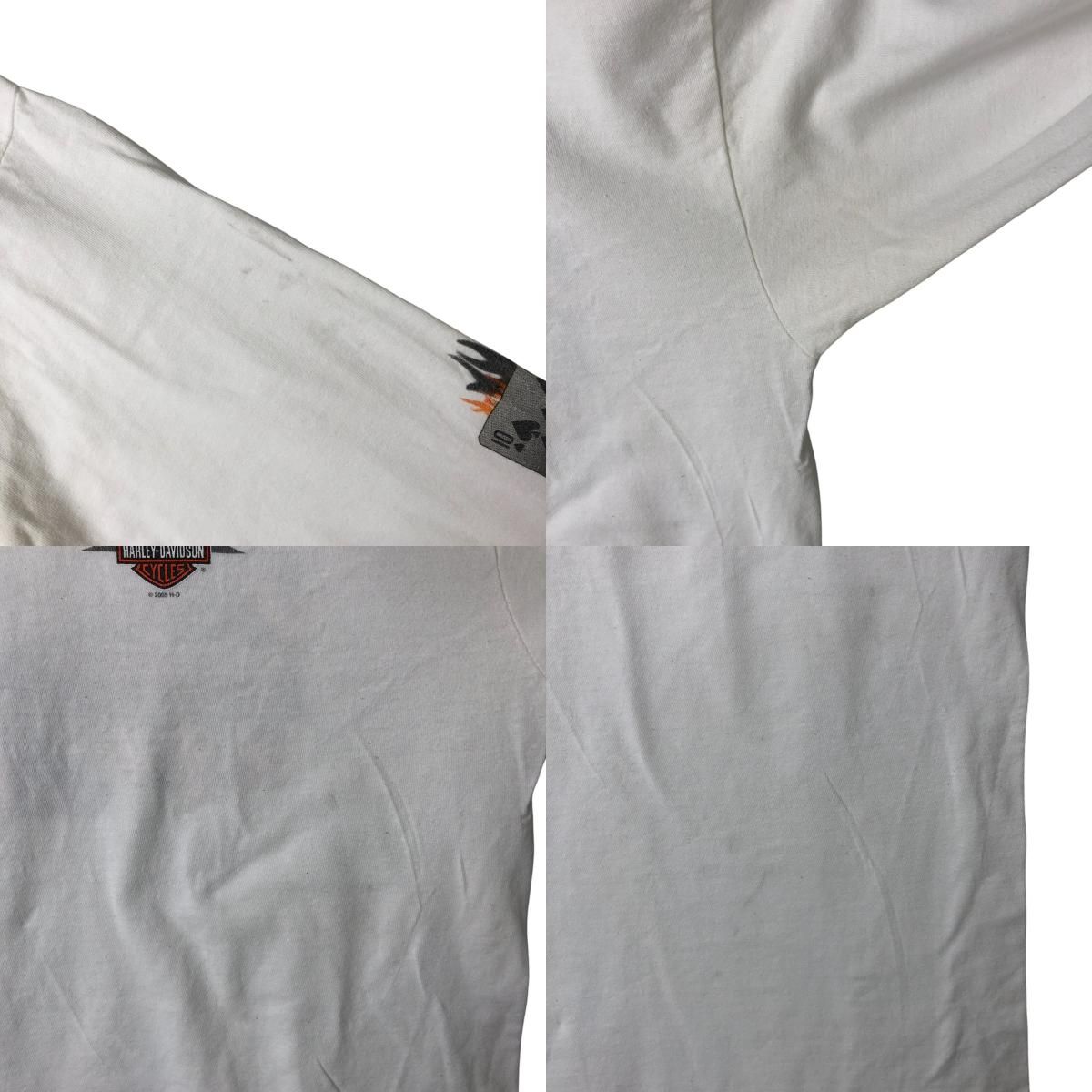 バックプリント ロングTシャツ