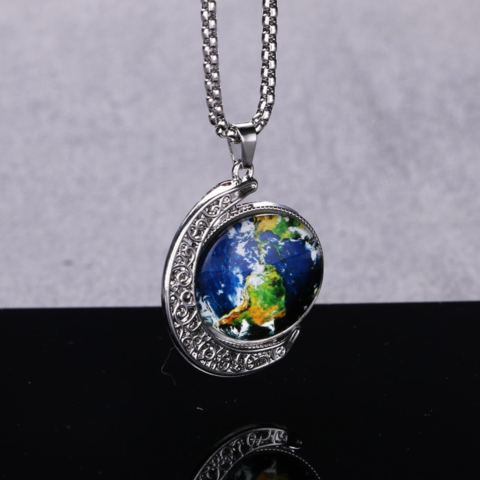  レックレス ステンレス ペンダント メンズ シルバー男性 ネックレス ー対応 プレゼントネックレス チェーン HAPVITAL アレルギ メンズネックレス ネックレス アクセサリー