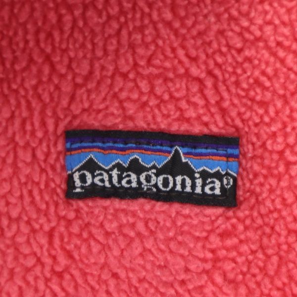 パタゴニア 90s 雪無し  フリースジャケット 12 ピンク patagonia レディース   【211001】56cm肩幅