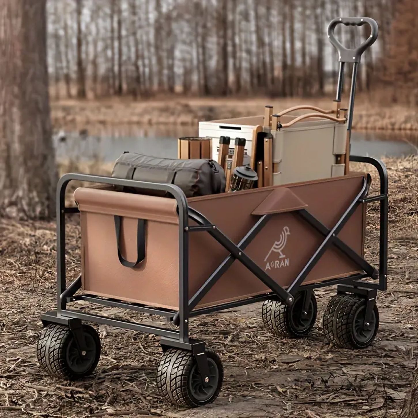 アウトドア用品 アウトドア キャリーワゴン キャリーカート コンパクト