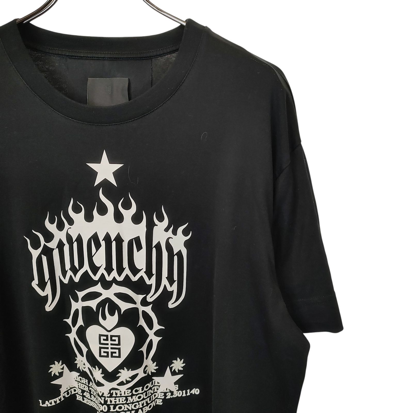 GIVENCHY ジバンシィ レイヤード ロング Tシャツ BM71G53YHU L 