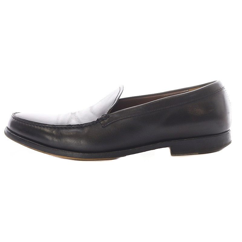 フラテッリロセッティ FRATELLI ROSSETTI ローファー レザー UK8