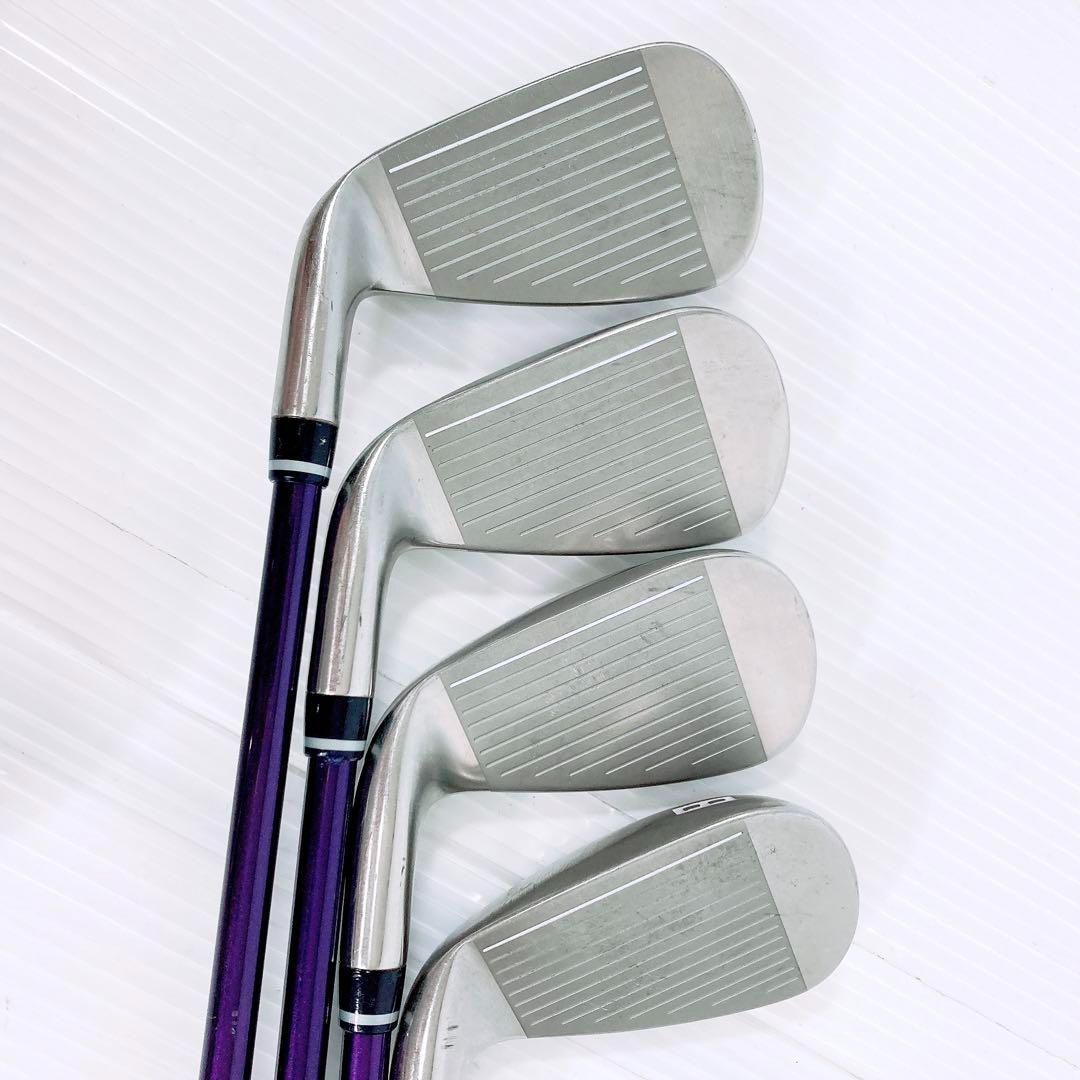 【新品】グローブライド オノフ 2025 レディースアイアンセット 6本 L 新品】グローブライド オノフ 2025 レディースアイアンセット 6本 L