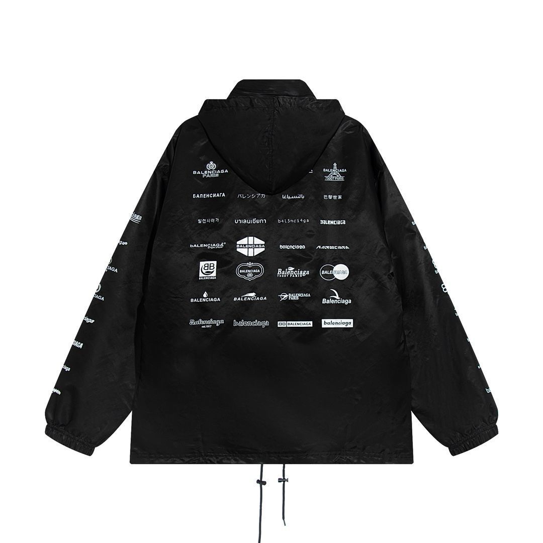 BALENCIAGA バレンシアガ ジャケット バレンシアガ BALENCIAGA 489847 TUE14 バックSINNERS刺繍
