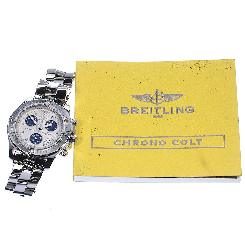 ブライトリング BREITLING A73380 コルト クロノグラフ クォーツ 中古)BREITLING ブライトリング コルト クロノグラフ A73380