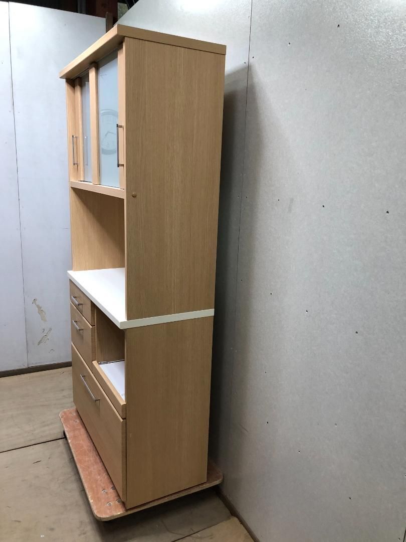 ニトリ 食器棚 RIPE-90KBS キッチン・レンジボード 糸島市内 送料無料