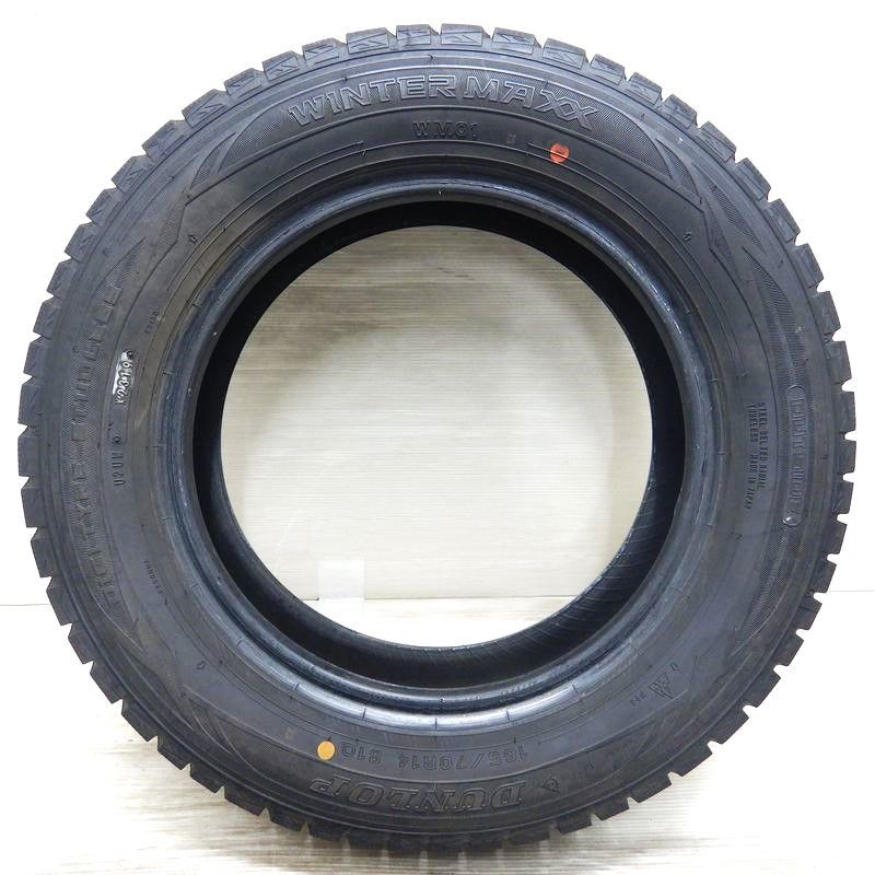 165/70R14 ダンロップWM01 スタッドレスホイール 4本　921416 DUNLOP ダンロップ 165⁄70R14 81Q WINTER MAXX WM01 ウインター