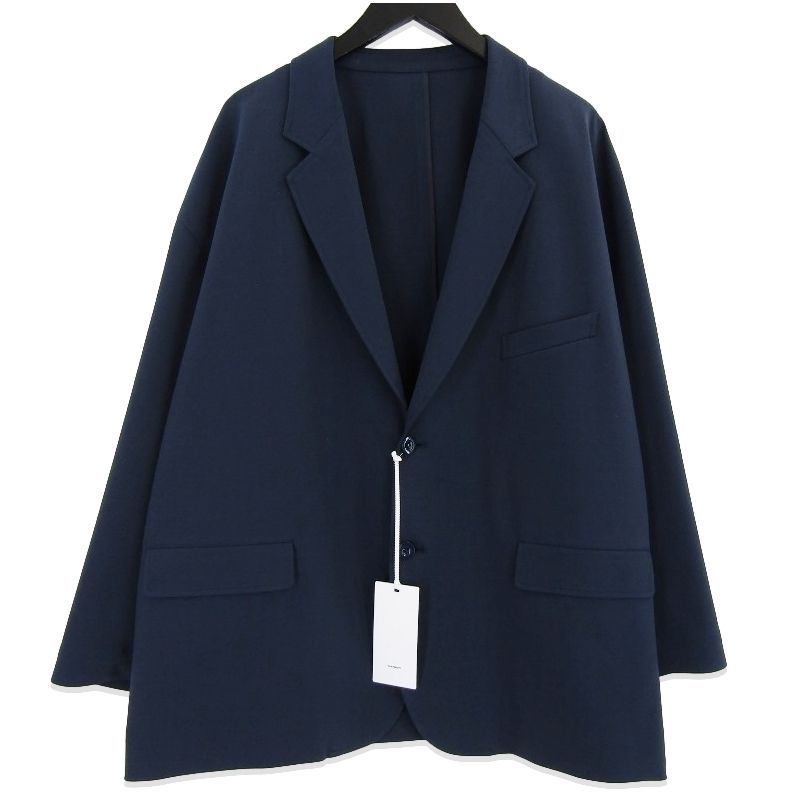 Graphpaper グラフペーパー Compact Ponte Jacket GM241-20176B コンパクト ポンチ ジャケット ネイビー 2 18000349