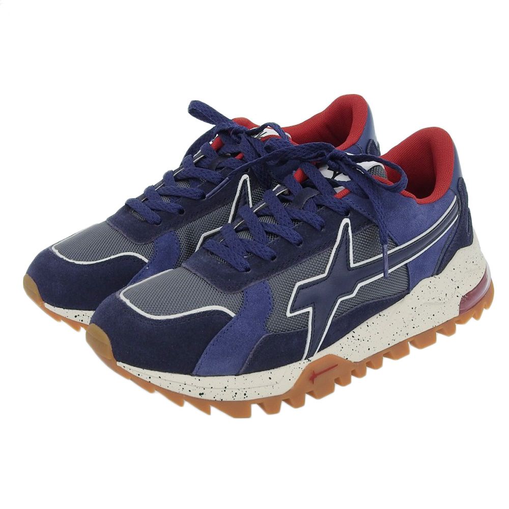 W6YZ ウィズ 新品同様 BREEZE 3-M スニ―カー シューズ メンズ スエード  