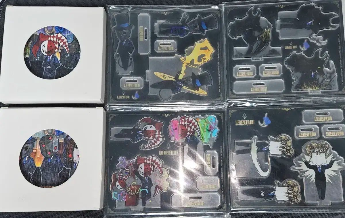 【雷市場（ポンジャン）商品韓国直送】 Library of Ruina HamHam PangPang リバーブオーケストラ アクリル + コースター