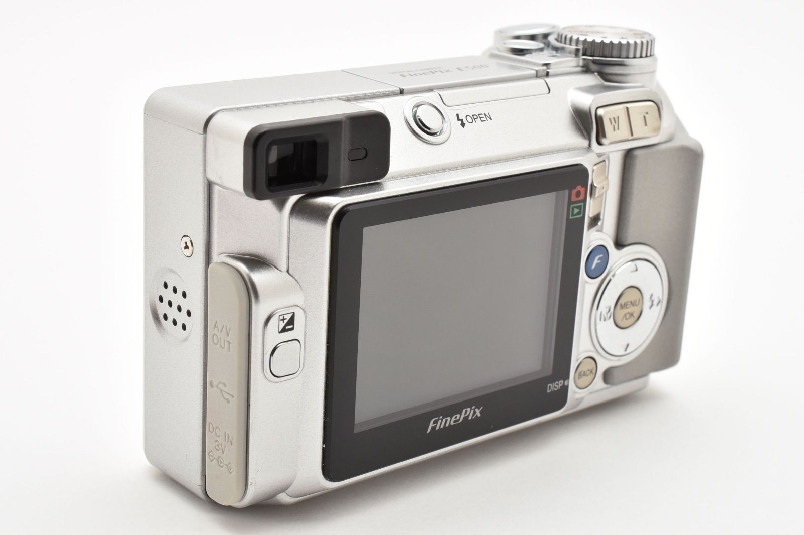 【美品】FINEPIX E500　オールドコンデジ　デジカメ ☆希少良品☆ FUJIFILM フジフィルム FinePix E500 コンパクト