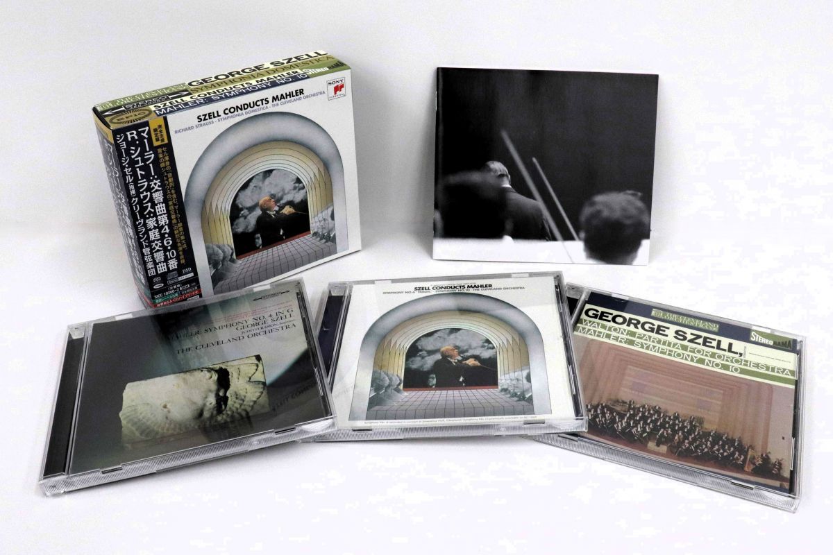3CD Gustav Mahler Richard Straus Szell Conducts Mahler SICC102602 Sony Classical |00330