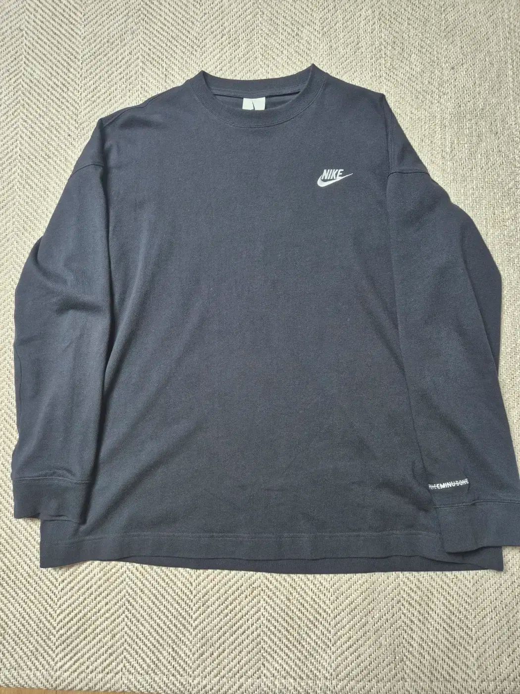 Nike ナイキ x PEACEMINUSONE ピースマイナスワン 長袖 ロングスリーブ Tシャツ 黒 XXS