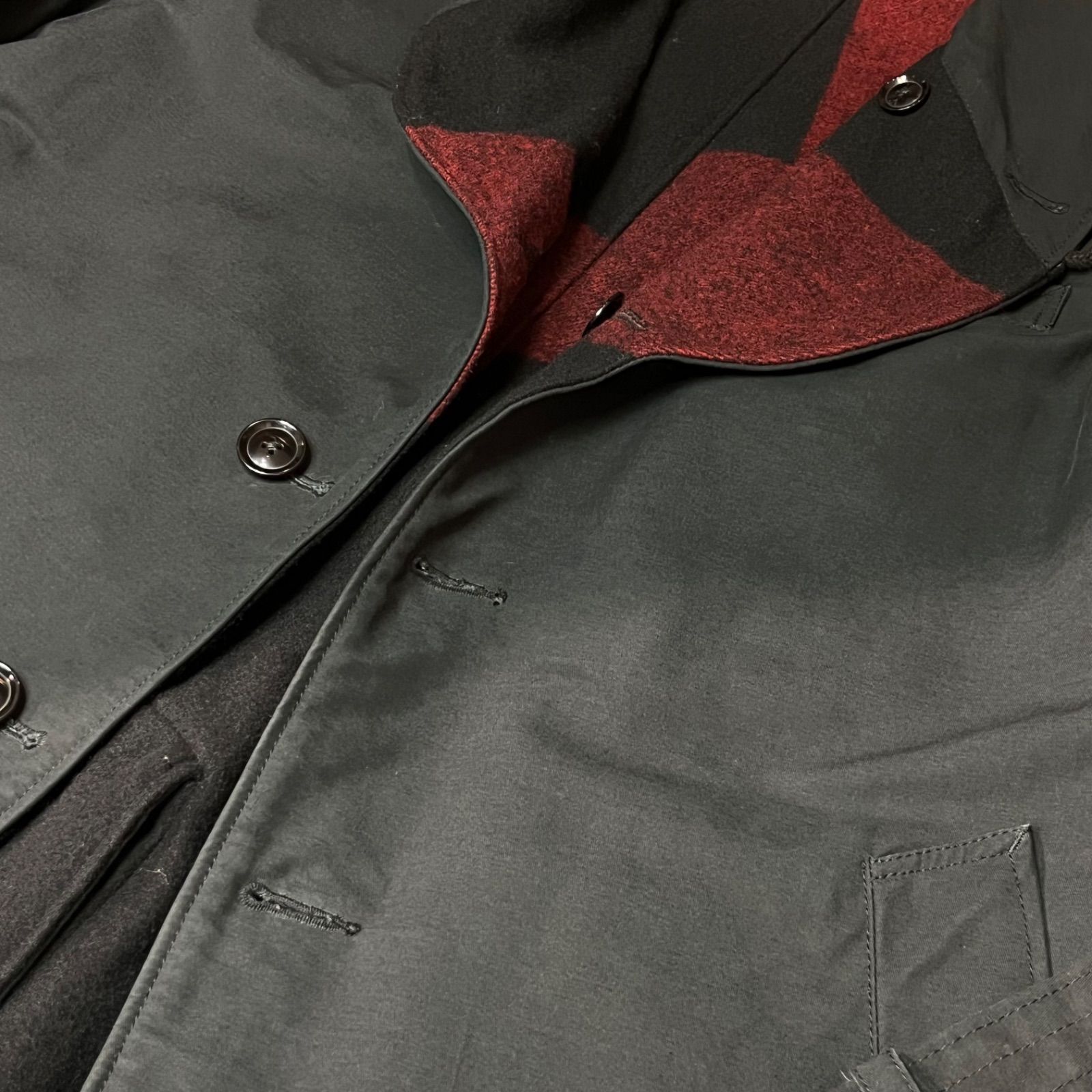 Engineered Garments × Woolrich|エンジニアズガーメンツ×ウールリッチ ショール リバーシブルコート