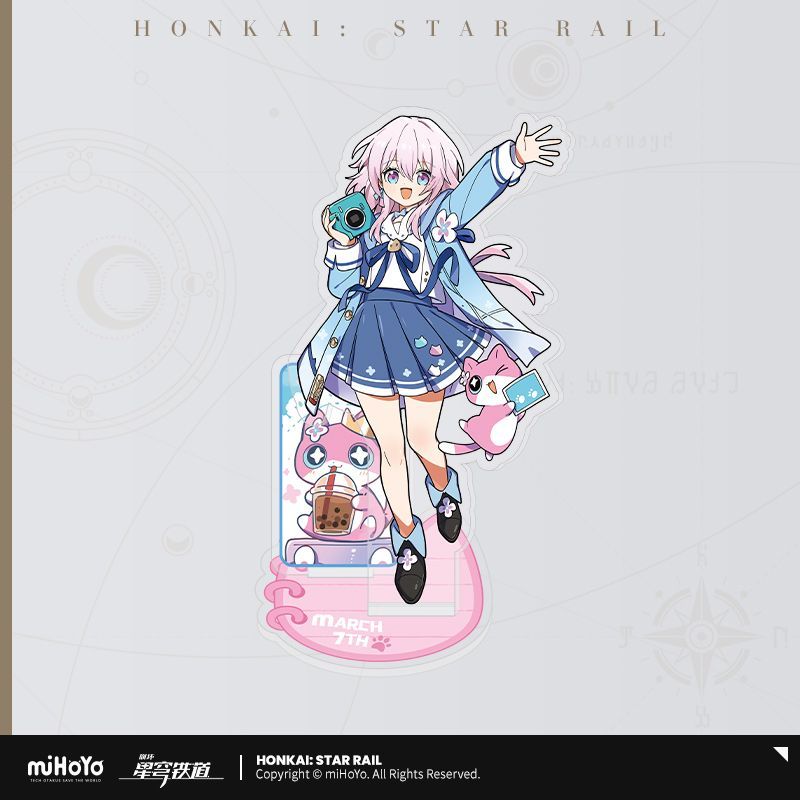 崩壊 スターレイル デフォルメフィギュア 三月なのか/ヴェルト/姫子/丹恒 4体 予約開始】8月25日 「崩壊：スターレイル カプセルトイ～列車