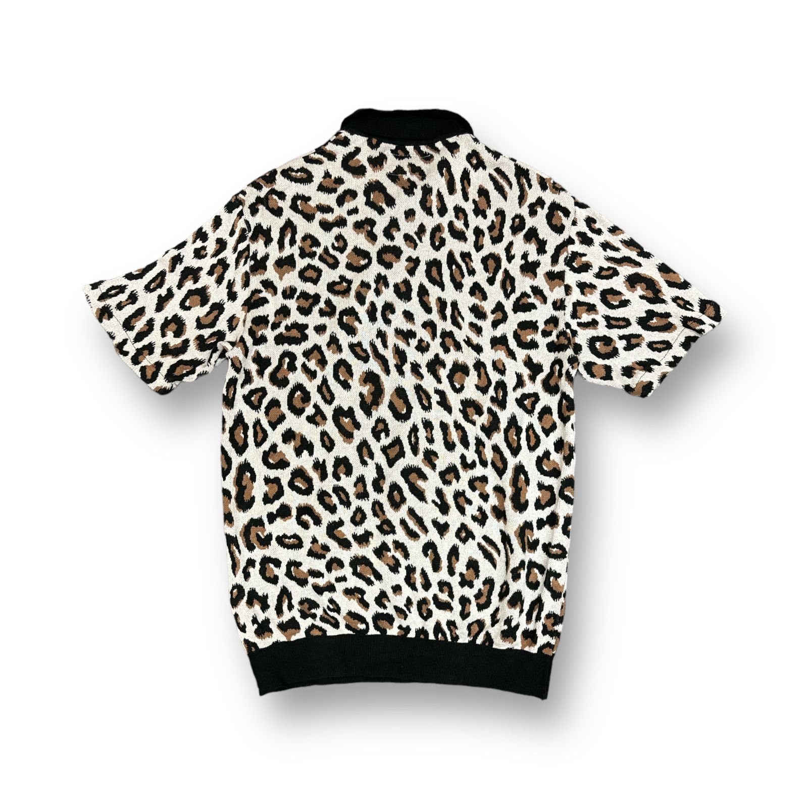 WACKO MARIA 23SS LEOPARD KNIT POLO SHIRT レオパードニットポロシャツ ワコマリア 23SS-WMK-KN09  L 72929A4 - メルカリ