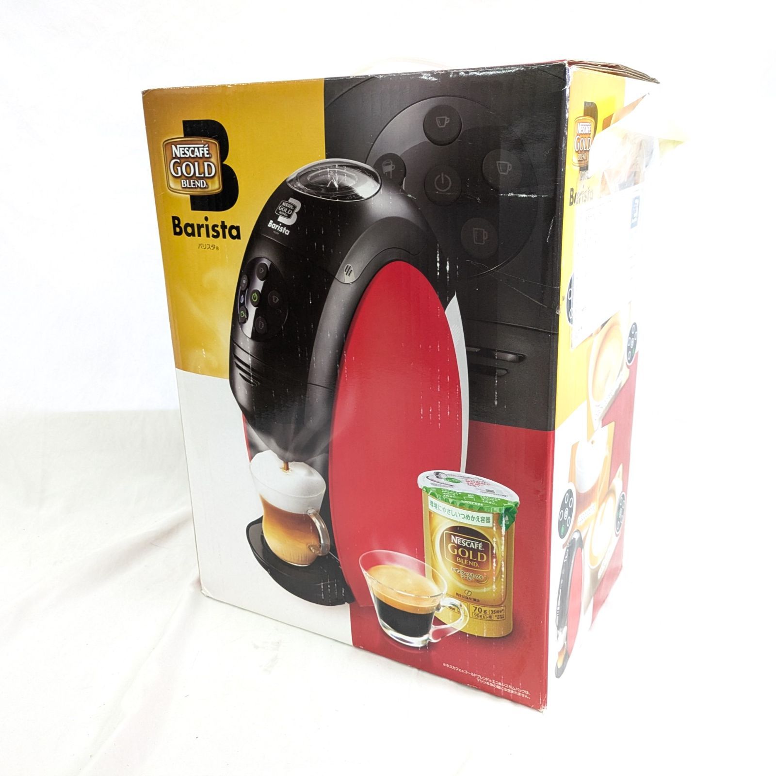 【未使用品】NESCAFE ゴールドブレンド バリスタ レッド PM9631 楽天市場】ネスカフェ ゴールドブレンド バリスタ レッド pm9631