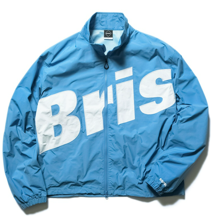 再入荷特価】 F.C.R.B. - BIG LOGO APPLIQUE STAND COLLAR JACKETの