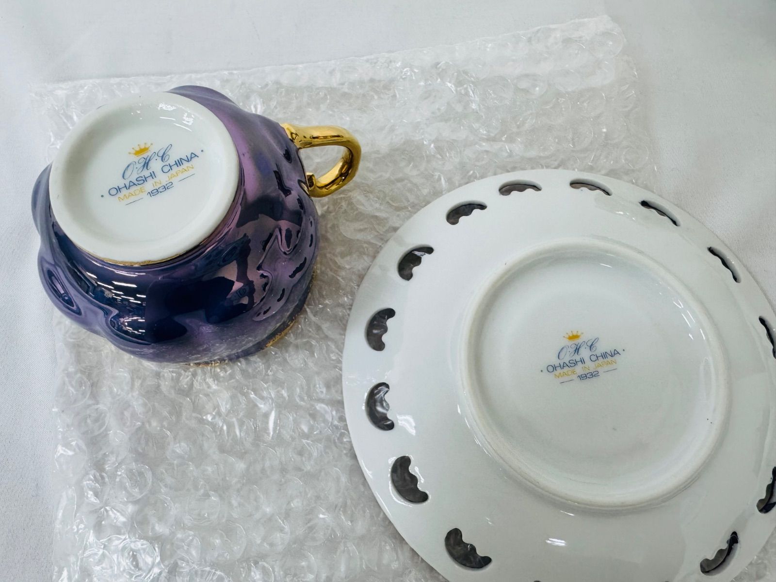 新品同様】 1932 大橋陶器 OHASHI CHINA 日本高級ブランド 洋食器