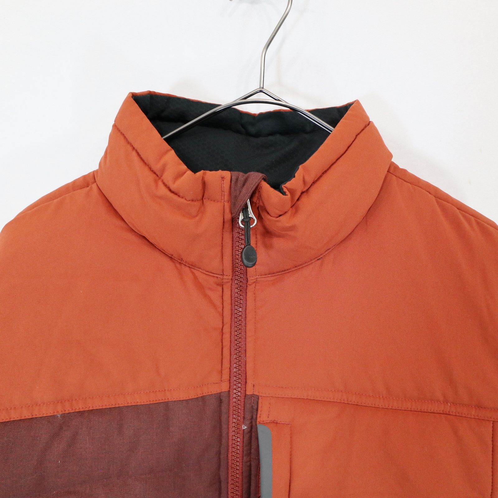 L.LBean エルエルビーン ダウンジャケット 冬服 片ポケット えんじ 