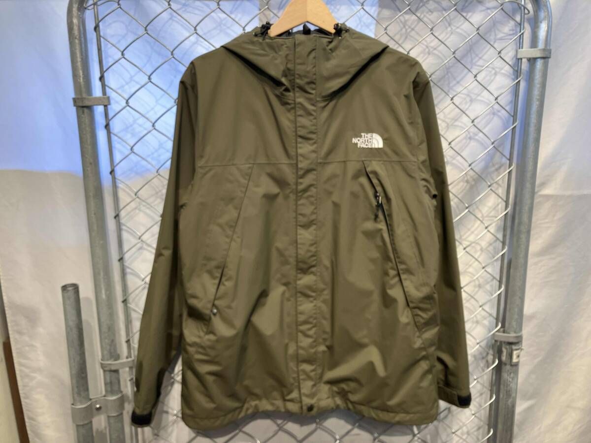 THE NORTH FACE size M NP62233 ナイロンジャケット スクープジャケット カーキ ノースフェイス