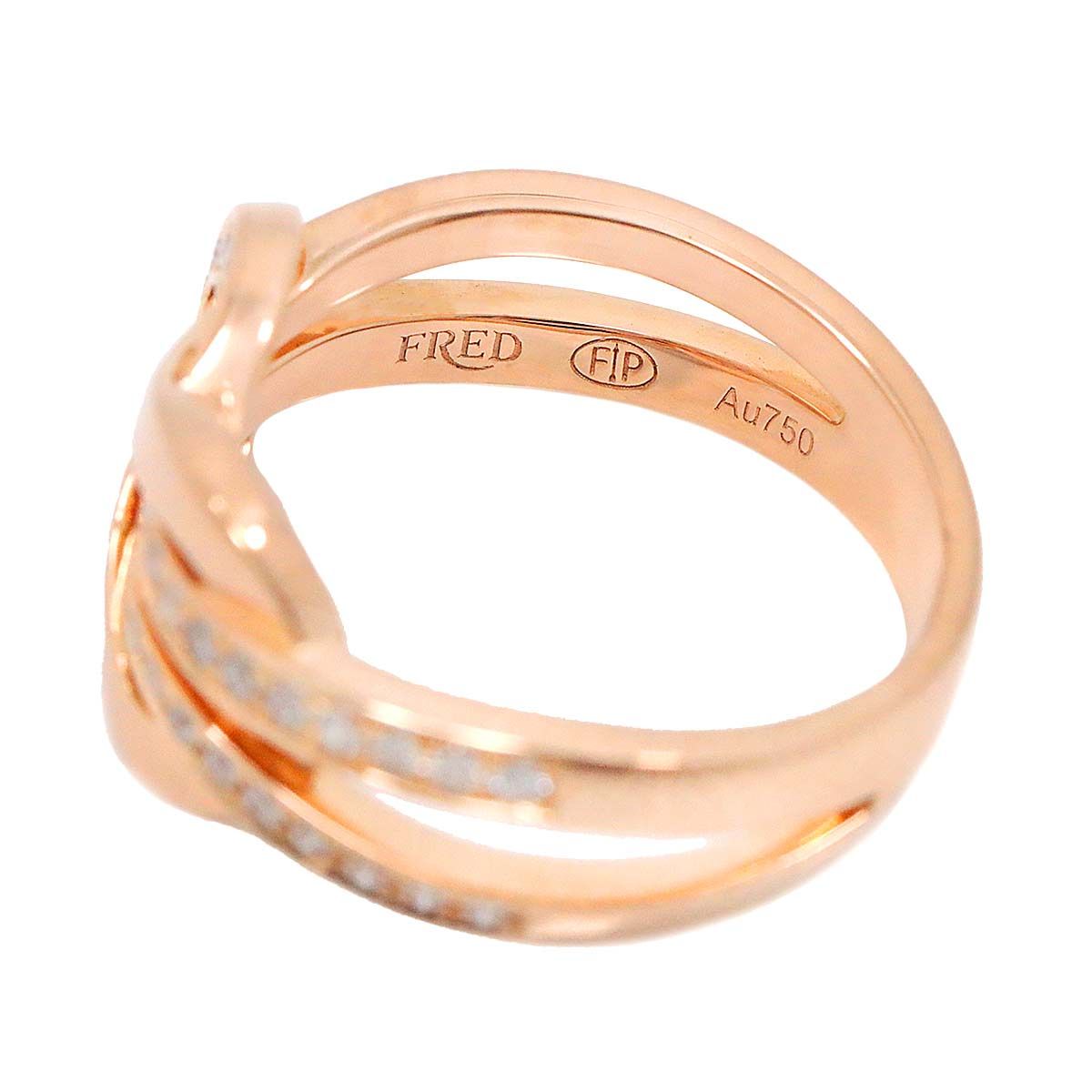 フレッド FRED シャンス アンフィニ MM #49 リング ダイヤ K18 PG ピンクゴールド 750 指輪 Chance Infinie  Ring【証明書付き】 90240589 - メルカリ