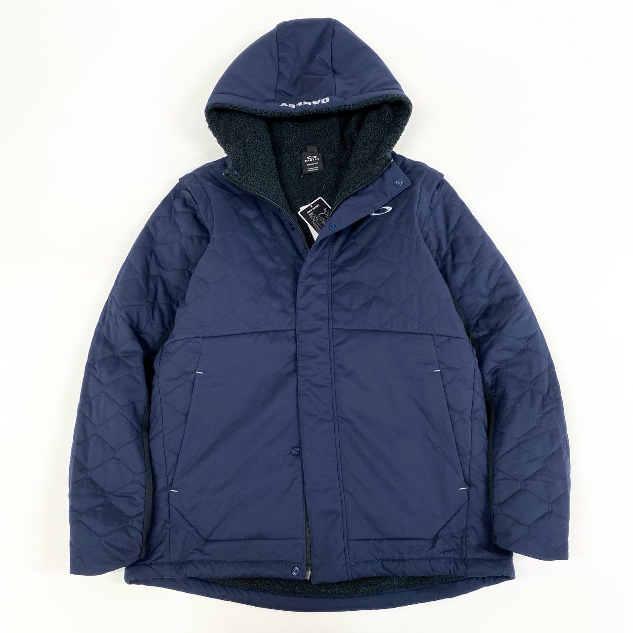 77i10-1《未使用品》タグ付 OAKLEY オークリー UNEVEN PUFF JACKET 3.0