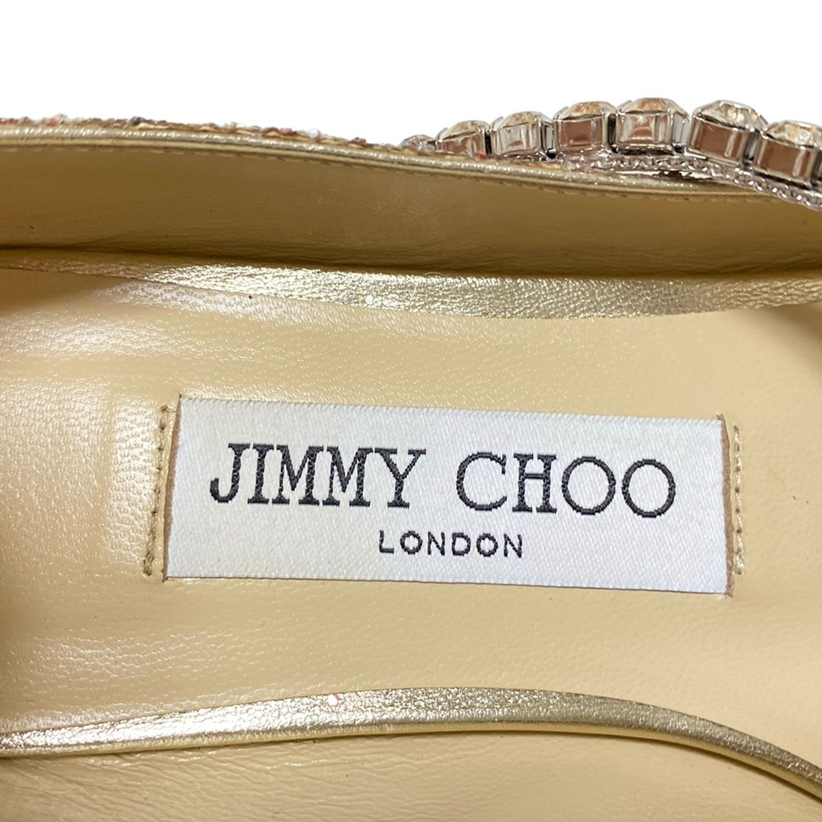 JIMMY CHOO(ジミーチュウ) フラットシューズ 351/2 レディース