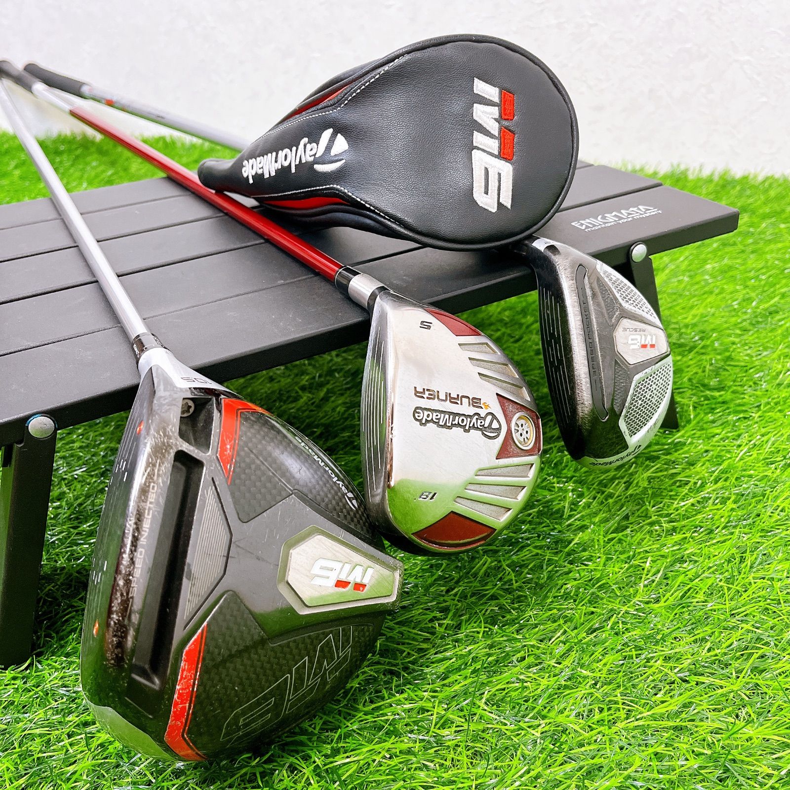 TaylorMade M6 豪華14本フルセット Jリンドバーグ バッグ付 R テーラーメイド バーナー メンズゴルフクラブセット