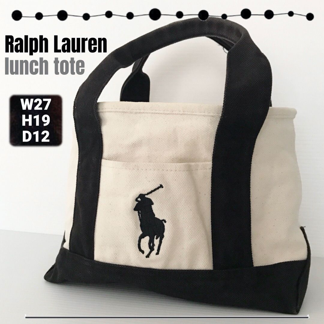 ラルフローレン/POLO Ralph Lauren☆ロイヤルキャンバス/ランチトートバッグ☆ 2407J095 - メルカリ