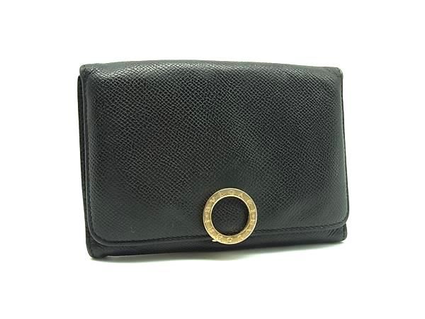 ブルガリ財布 BVLGARI ブルガリ ブルガリ レザー 二つ折り 財布 ウォレット